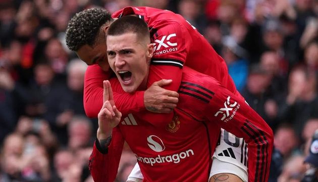 Sesko đang tỏa sáng rực rỡ ở MU.