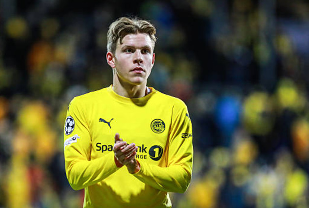 Hauge đã có màn trình diễn ấn tượng tại Champions League.