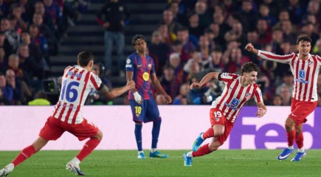 Ảnh bài viết Barca bất lực nhìn Atletico Madrid đánh chiếm Camp Nou