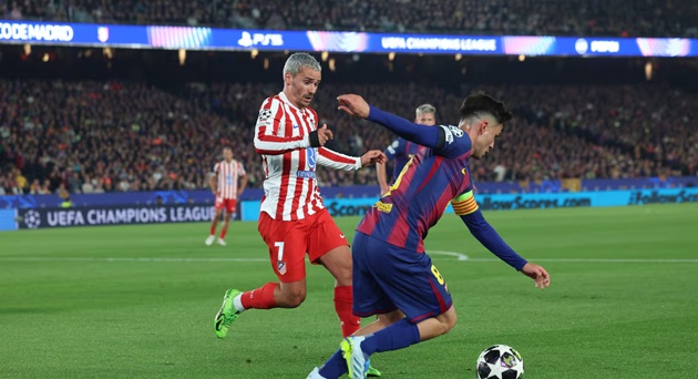 Ảnh bài viết Pedri dính chấn thương gân kheo ở trận thua Atletico