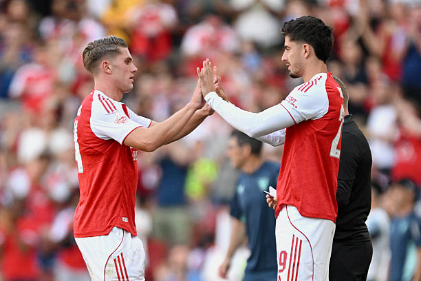 Ảnh bài viết Phát kiến vô tình từ Viktor Gyokeres và Kai Havertz cứu Arsenal