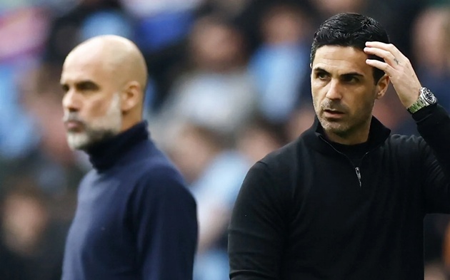 Ảnh bài viết Man City thắng 28/32 trận ở tháng 4 khiến Arsenal khiếp sợ