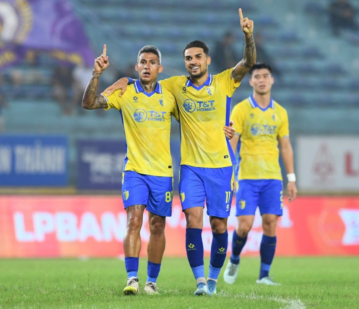 Hoàng Hên có một ngày thi đấu xuất sắc. Ảnh: CLB Hà Nội.