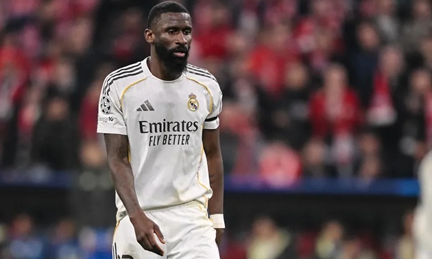 Ảnh bài viết Real Madrid sắp giữ chân thành công Rudiger thêm một năm