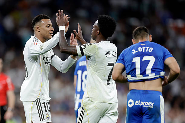 Ảnh bài viết Chấm điểm Real Madrid: Vinicius rực sáng; Mbappe giải hạn