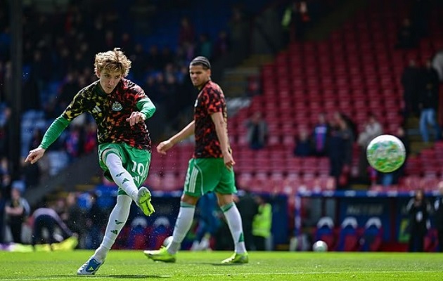 Ảnh bài viết Gordon lỡ đại chiến với Arsenal vì chấn thương