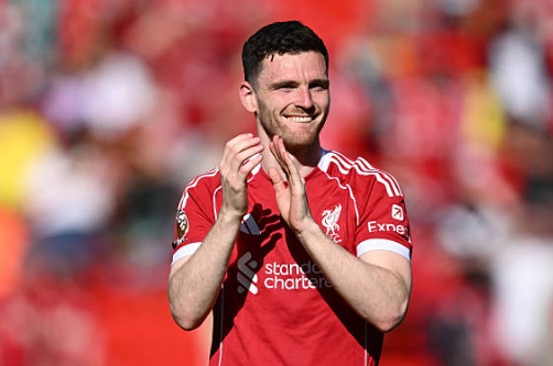 Ảnh bài viết Robertson bất bình vì Liverpool nhận bàn thua khi thủ môn nằm sân