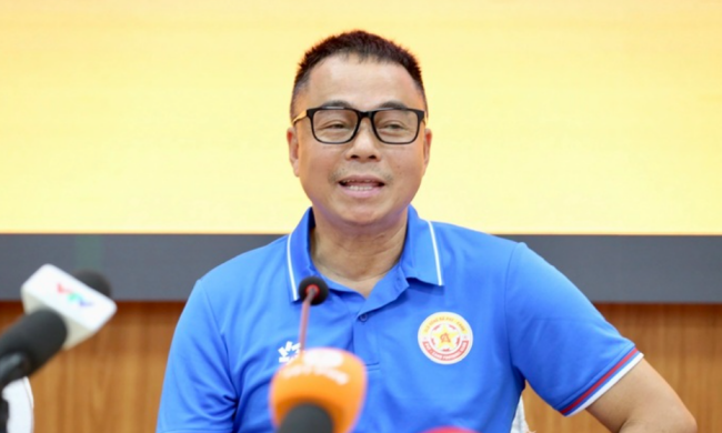 Ảnh bài viết HLV Trần Tiến Đại thừa nhận PVF-CAND phá sản lối chơi trước Thanh Hóa