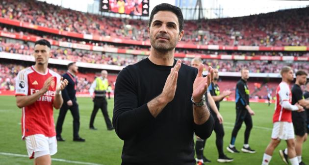 Ảnh bài viết "Chiếc áo bó" của Arteta đang đưa Arsenal tới chức vô địch