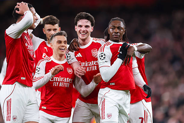 Ảnh bài viết Sức ép khổng lồ bắt đầu bủa vây Arsenal ở Champions League