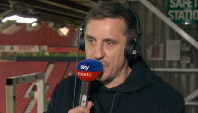 Gary Neville có những nhận xét thẳng thắn về Amad Diallo.