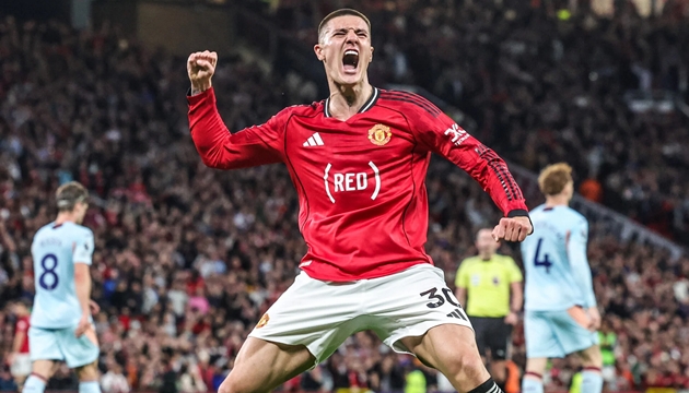 Sesko đang tỏa sáng trong màu áo Man United.