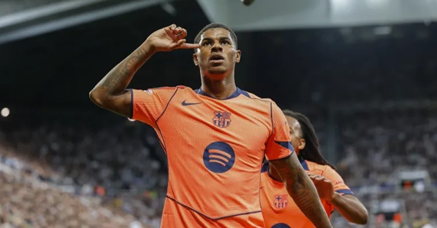 Rashford vẫn có hiệu suất thi đấu tốt tại Barca