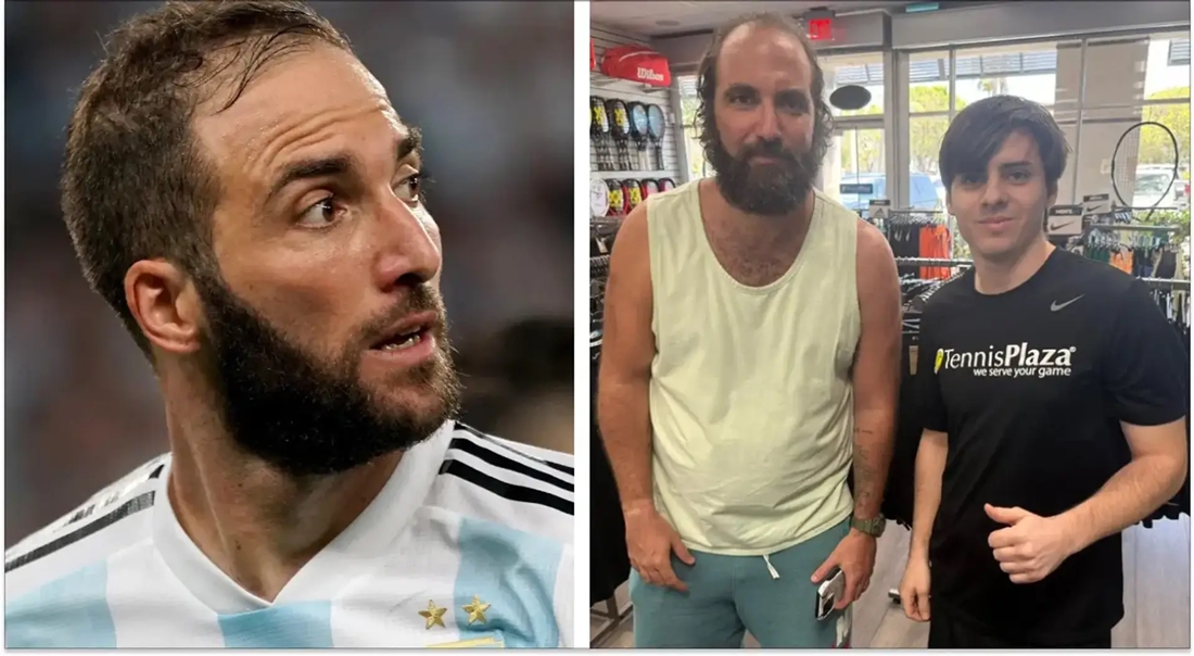 Ảnh bài viết Hình ảnh mới nhất của Higuain khiến fan bóng đá sững sờ
