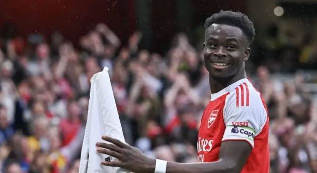 Saka chứng tỏ đẳng cấp trước Fulham.