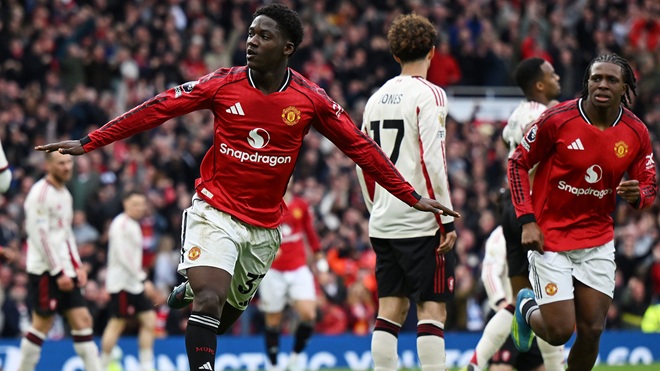 Ảnh bài viết Kobbie Mainoo và bàn thắng mang tính biểu tượng vào lưới Liverpool