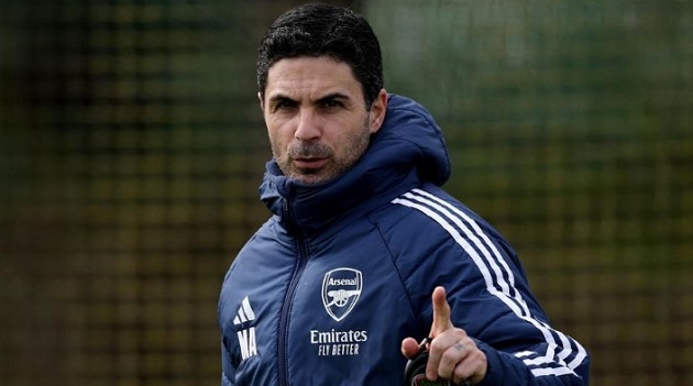 Arteta cần giữ học trò ở trên mặt đất.