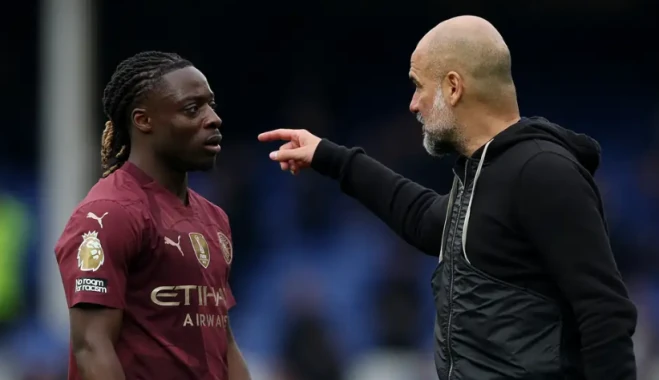 Pep và cậu học trò Doku.