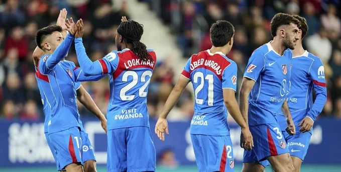 Ảnh bài viết 10 người Atletico Madrid hạ gục Osasuna, xây chắc top 4 La Liga