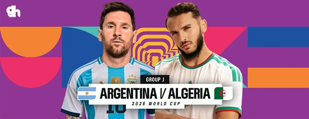 Argentina gặp Algerie là một trong những trận đấu tại FIFA World Cup 2026 diễn ra trên sân Arrowhead.