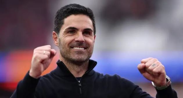 Ảnh bài viết Bản năng cầm quân của Arteta giúp Arsenal tiến sát ngôi vương