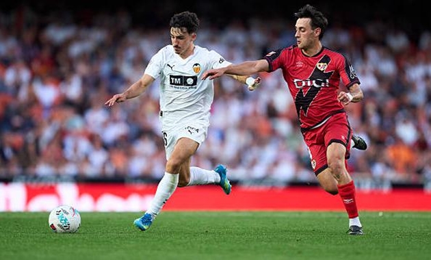 Ảnh bài viết Valencia chia điểm kịch tính với Rayo Vallecano tại Mestalla