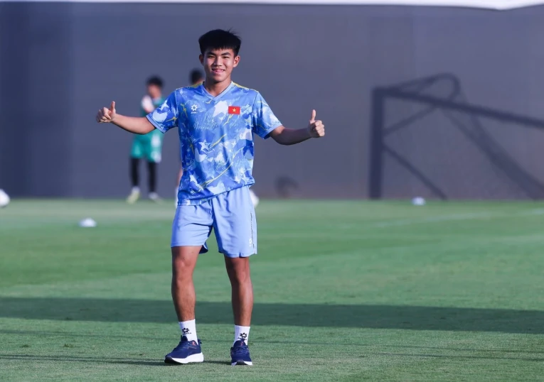 Minh Thủy là nhân tố quan trọng giúp U17 Việt Nam giành vé vào vòng chung kết U17 World Cup.