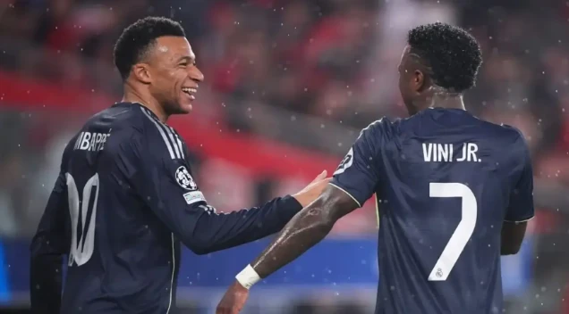 Ảnh bài viết Real Madrid cân nhắc bán Kylian Mbappe hoặc Vinicius Junior
