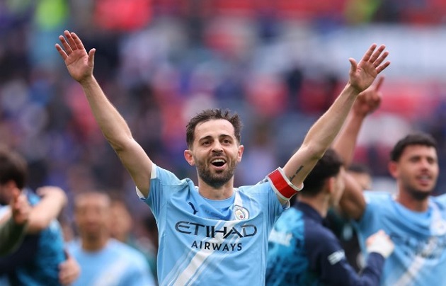 Bernardo Silva có thêm một danh hiệu cùng Man City.