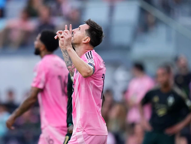 Messi có thêm một trận đấu thăng hoa trong màu áo Inter Miami.