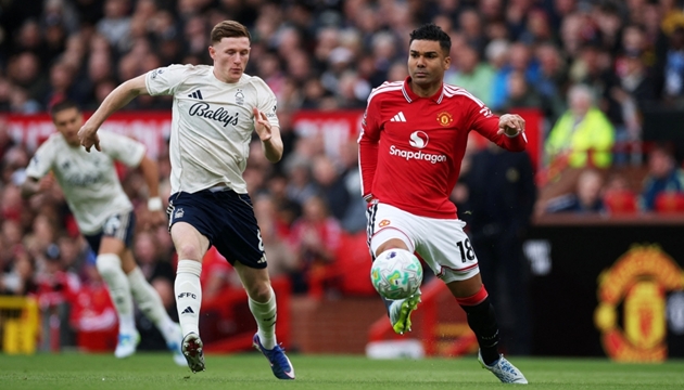 Casemiro thực tế đã đá trận cuối cùng cho Man United.