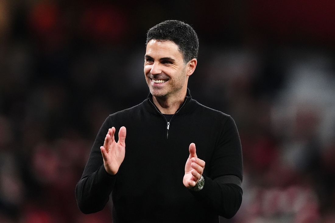 Mikel Arteta là huấn luyện viên trẻ thứ 2 trong lịch sử sau Jose Mourinho khi vô địch Ngoại hạng Anh.