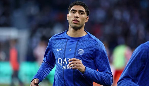 Achraf Hakimi đang trong quá trình hồi phục chấn thương.