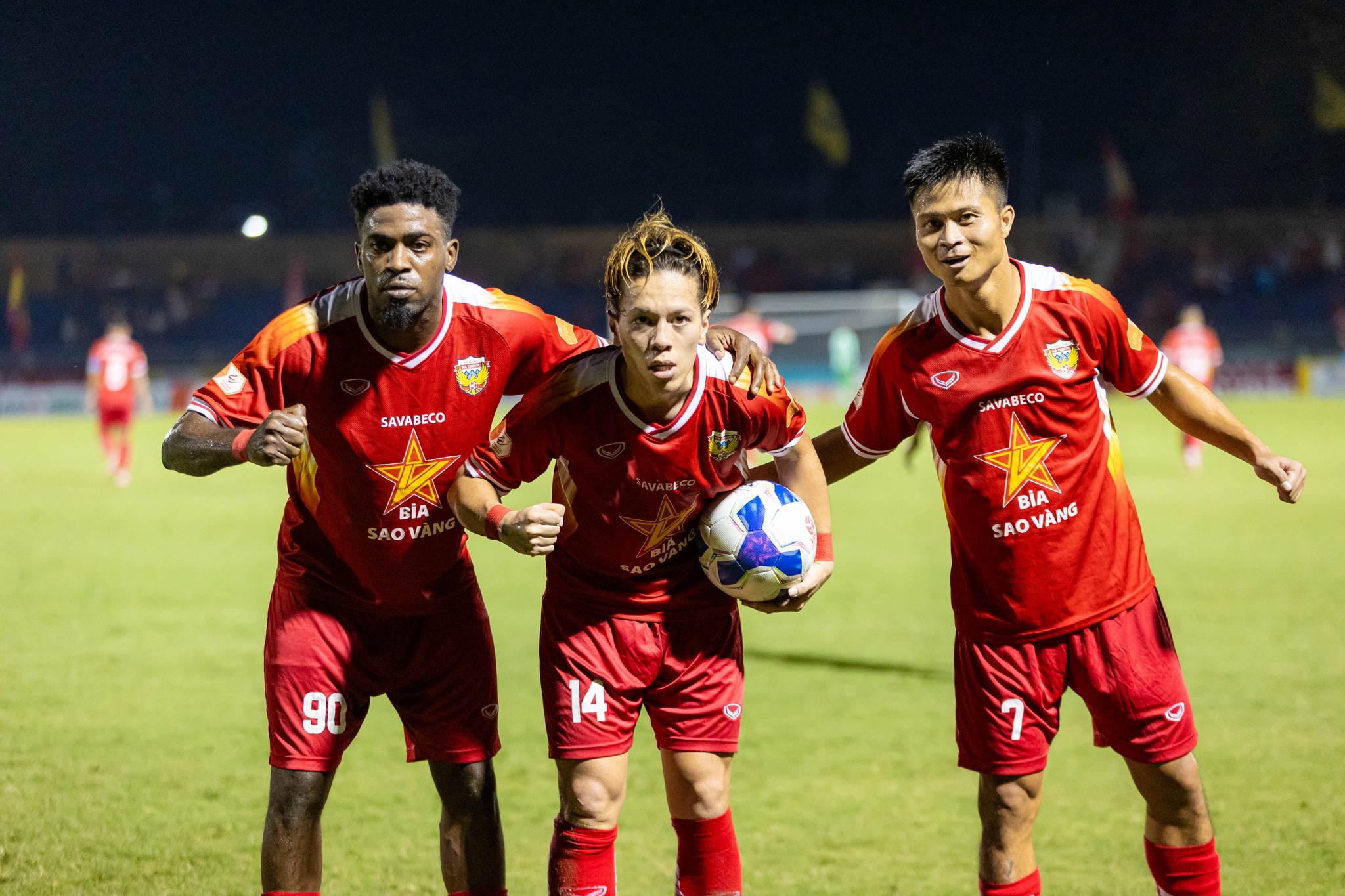 Hà Tĩnh đặt mục tiêu giành điểm trước CAHN. Ảnh: CAHN FC.