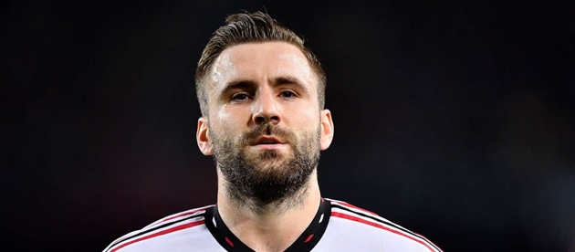 Luke Shaw đã đá chính tất cả các trận đấu của Man United tại Ngoại hạng Anh mùa này.