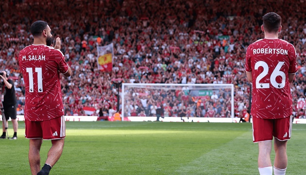Ảnh bài viết Kỷ nguyên vàng của Salah và Robertson tại Liverpool chính thức khép lại