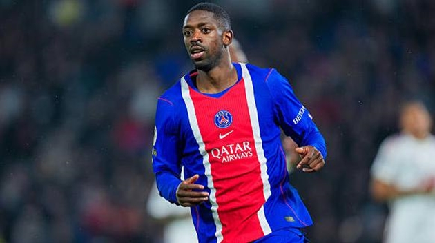 Ousmane Dembele gần như chắc chắn sẽ ra sân ở trận đấu với Arsenal.