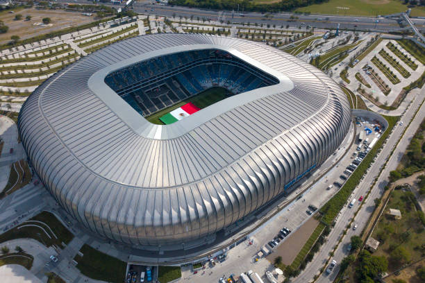 Estadio BBVA là sân vận động hoành tráng bậc nhất châu Mỹ.