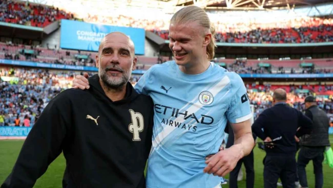 Ảnh bài viết Haaland cam kết đưa Man City tiến lên sau kỷ nguyên Pep