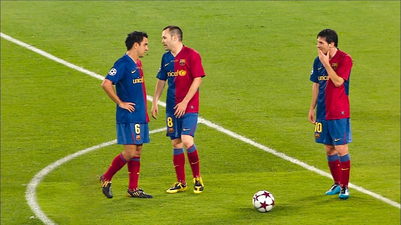 Barca áp đảo bằng nghệ thuật kiểm soát bóng.
