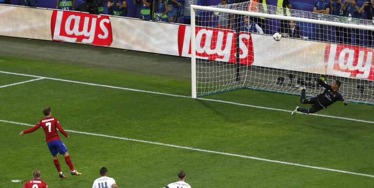 Griezmann làm thay đổi cục diện trận đấu.