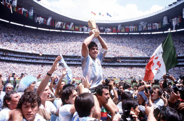 Maradona là người hùng trong chiến tích vô địch của Argentina.