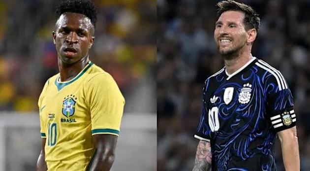 Vinicius Junior e ngại Lionel Messi ở World Cup 2026.
