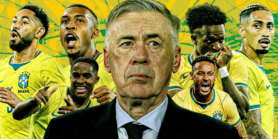 Ảnh bài viết Cơn lạm phát tiền đạo làm khó Carlo Ancelotti tại Brazil