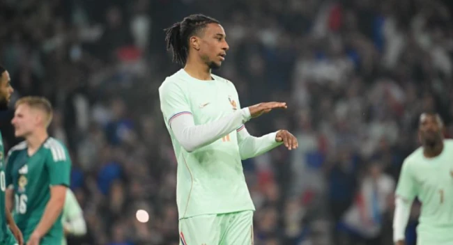 Ảnh bài viết Michael Olise lập hattrick, Pháp thắng tưng bừng Bắc Ireland