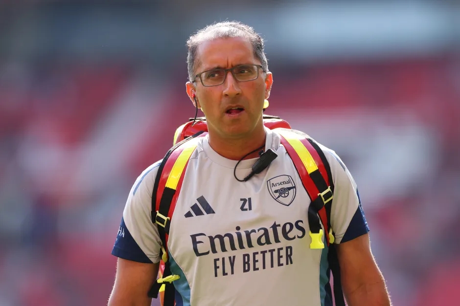 Ảnh bài viết Arsenal sa thải bác sĩ trưởng ngay sau thất bại tại Cúp C1