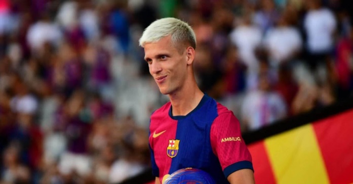 Barca sẽ bán Olmo nếu được giá.