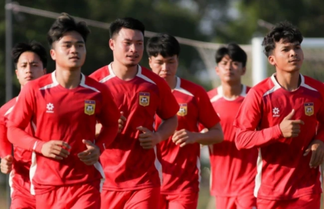 Ảnh bài viết Tuyển Lào sang Gia Lai tập huấn chuẩn bị cho AFF Cup 2026