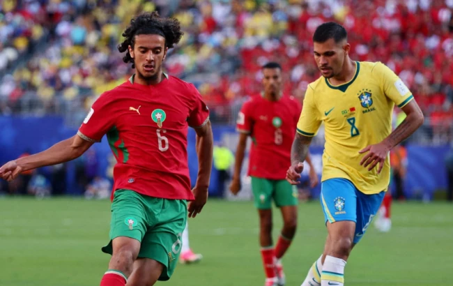 Ảnh bài viết Bouaddi thăng hoa trước Brazil khiến Arsenal không thể bỏ lỡ