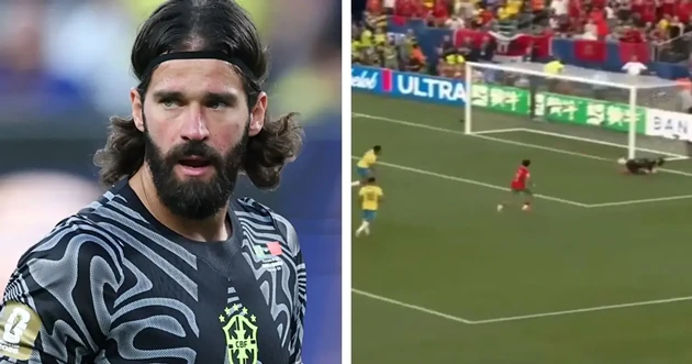 Ảnh bài viết Fan gọi Alisson là GOAT sau pha cứu nguy cho Brazil